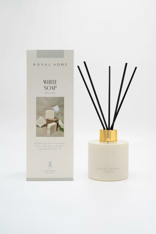 White Soap 120 ml Bamboo Stick Reed Diffuser